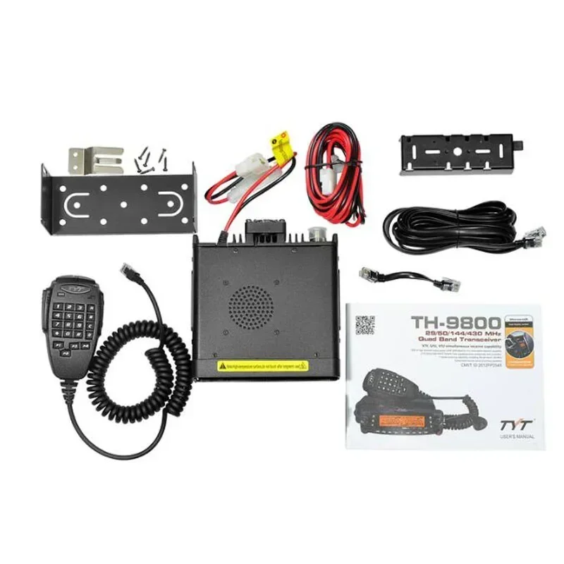 TYT TH-9800 Plus Мобильное радио Четырехдиапазонный 29/50/144/430 МГц 50 Вт Трансивер TH9800 Рация