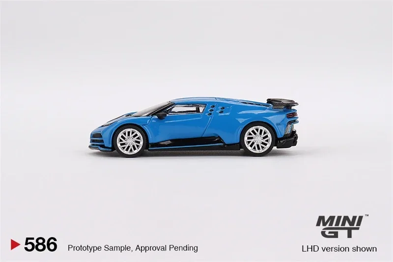 MINI GT Mijo Exclusives 1:64 Модель автомобиля Centodieci Blu