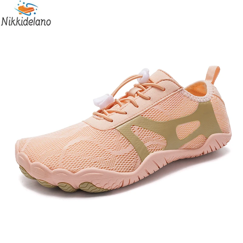 Кроссовки унисекс для бега обувь ходьбы с широким носком Минималистичная