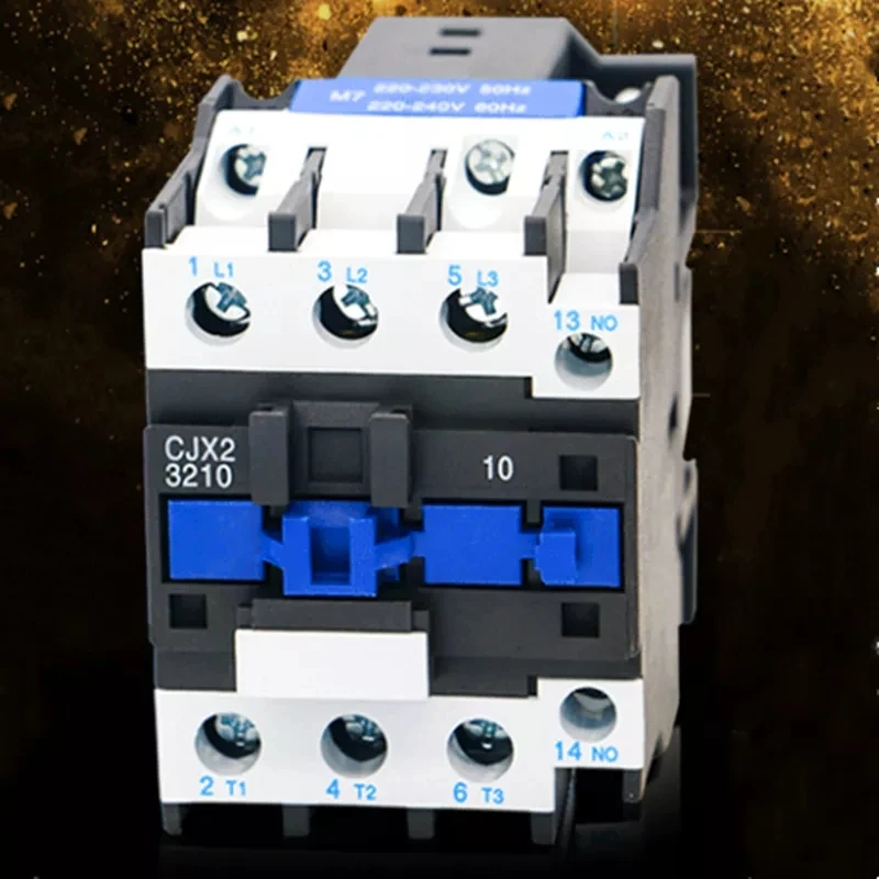 CJX2-3210 Din Rail Magnetic Contactor 3Phase Switches Single