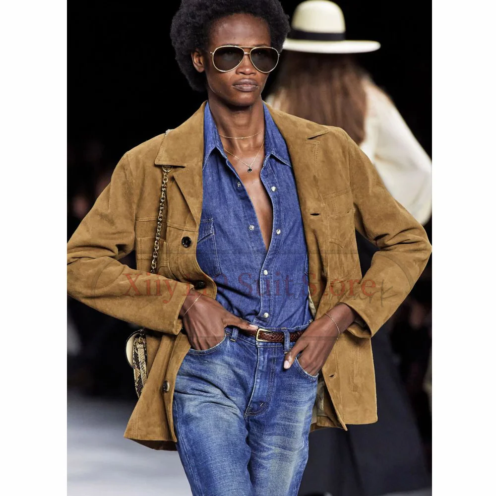 Корейская женская замшевая куртка Yk2 американская ретро-куртка для поездок на