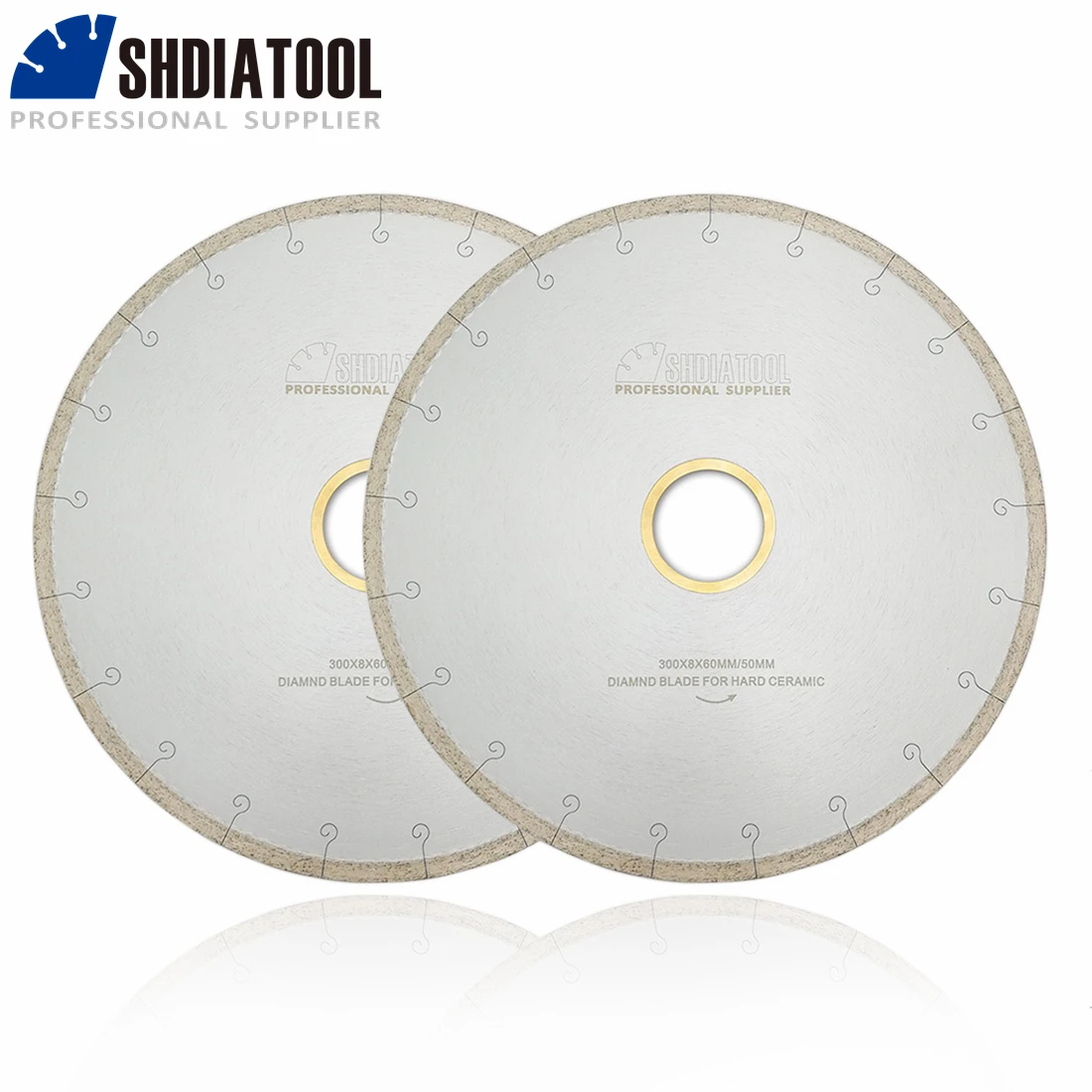 

Алмазные диски SHDIATOOL для резки керамики 2 шт., 300/350 мм