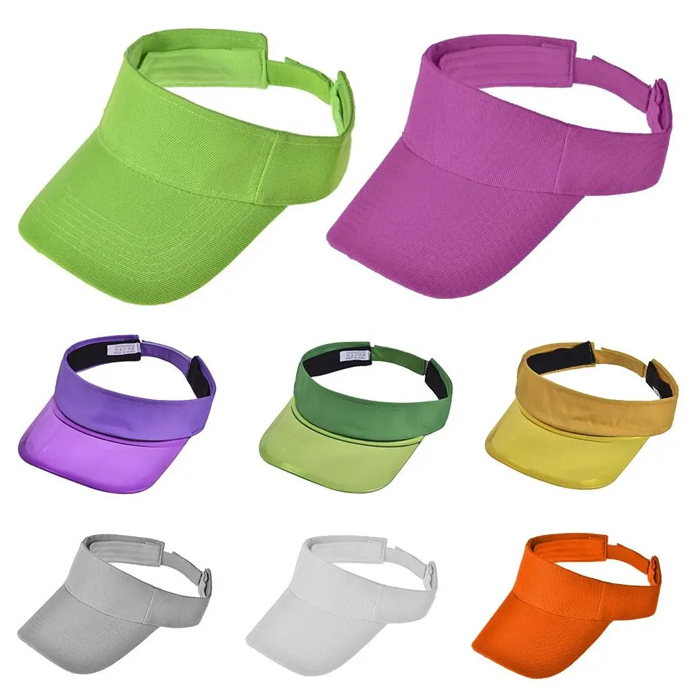 

Кепка От Солнца пустая для мужчин и женщин, козырек разных цветов, бейсболка, уличная