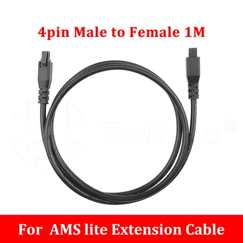 Для Bambu Lab 4-контактный/6-контактный удлинительный кабель «папа-папа» для комплекта CyberBrick Time-lapse A1/A1mini/P1/X1/H2D/для 3D-принтера BMCU