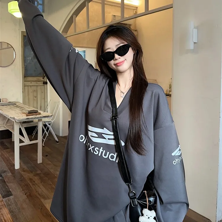 Plus Size Plus size women clothing American vintage Casual Hood Women's Winter High-Grade Chubby Girl Loose Slimming Thickene...