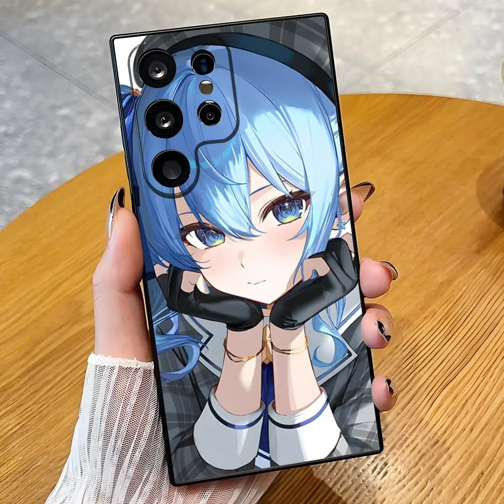 Фото Чехол для телефона H-Hoshimachi Suisei для Samsung S26 S25 Edge S24 S23 S22 Ultra Plus Fe A57 A37 A17 A56 5G, силиконовый чехол №5