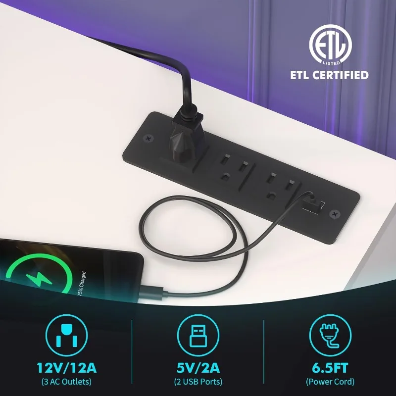 70-дюймовая подставка для телевизора со светодиодной подсветкой камина