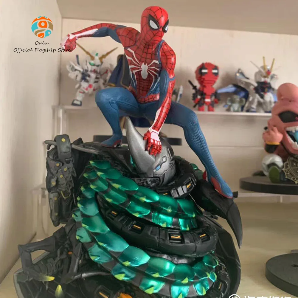 Iron Spider Man Figurine Ps4 Games Pvc Action Statue Model Doll Collection Ornaments Toys Gifts