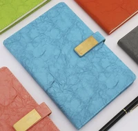 creative marbling leather cover notebook candy color high end business notepad creative stationery agenda notebook journa planne