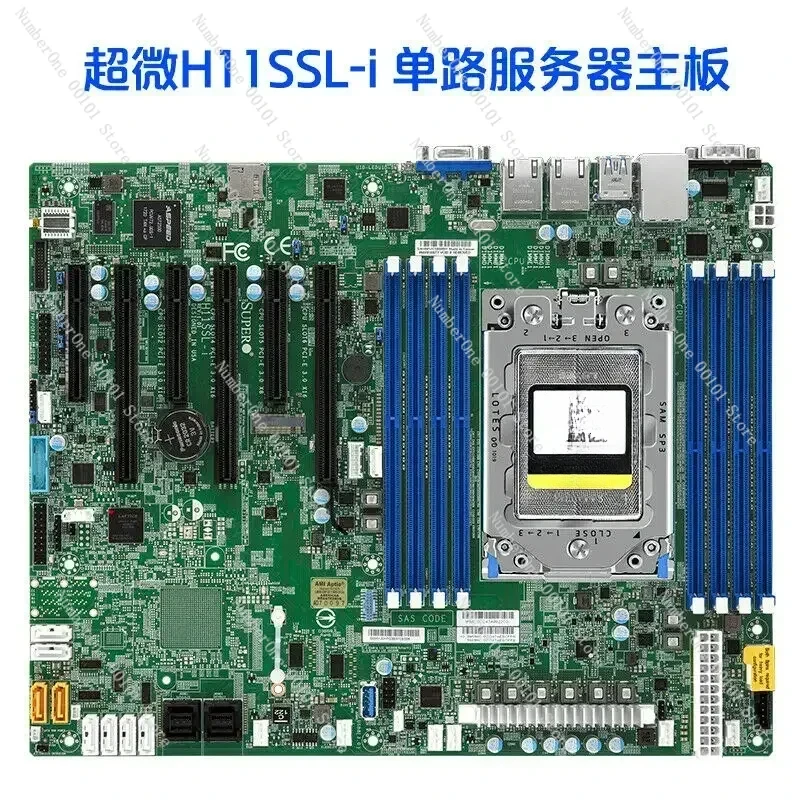 Supermicro для материнской платы H11SSL-i com amd epyc 7401p процессор 24 núcleos 2 ГГц até 3 0