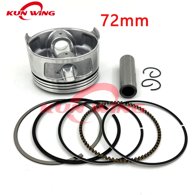 

Комплект поршневых колец 72 мм (штифт 17 мм) для CFMOTO CF 250 CH 250 CN 250 172 мм с водяным охлаждением 250 куб.см, скутер, квадроцикл, детали двигателя