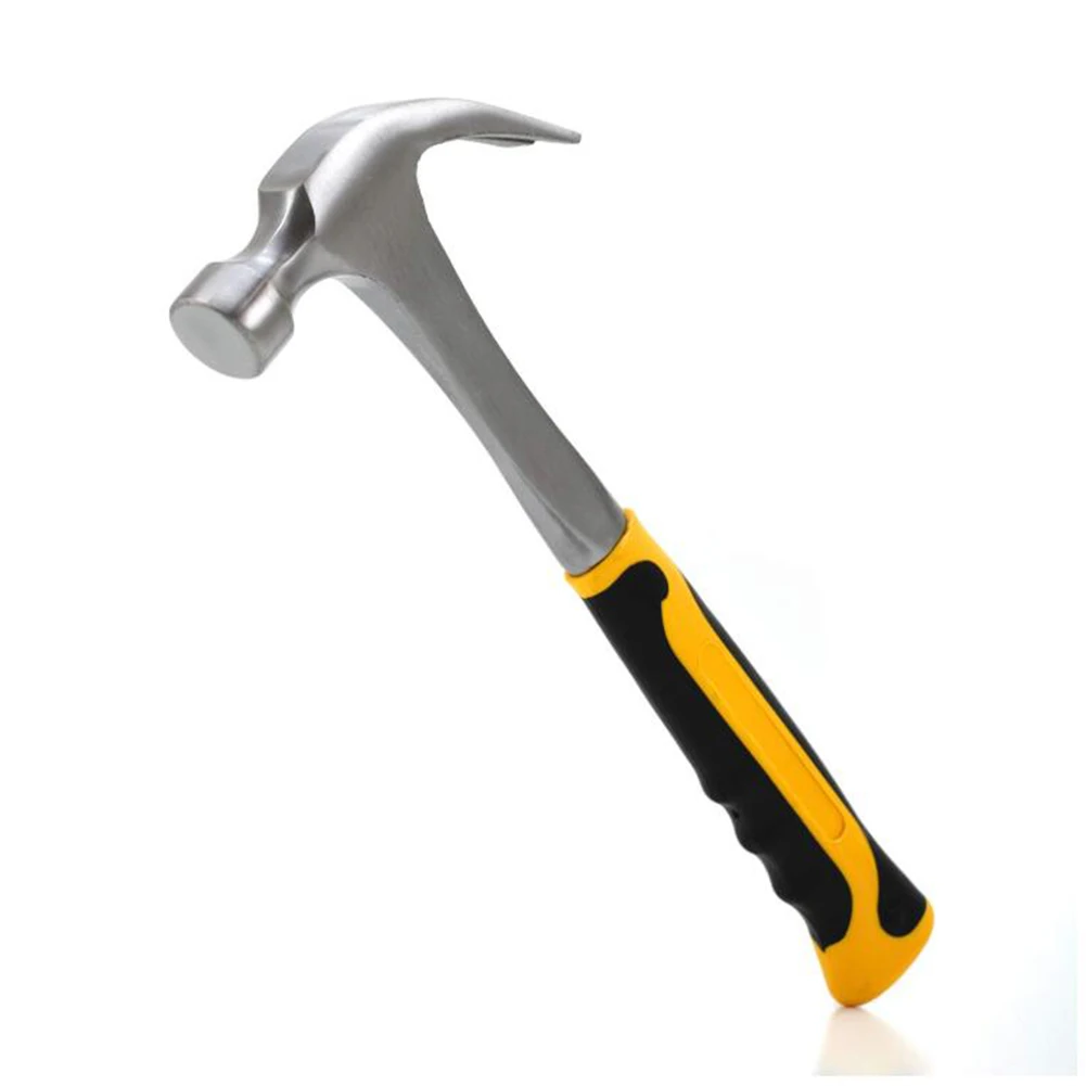 

Claw Hammer Multifunctional One-piece Steel Forged Hammers with Non-slip Handle Nailing Tool for Woodworking