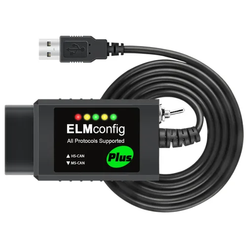 

OBDResource ELM327 USB V1.5 FORScan для Ford Mazda Линкольн Меркурий Кодирование ELMconfig FoCCCus Переключатель HS MS CAN F150 F250 F350 F450