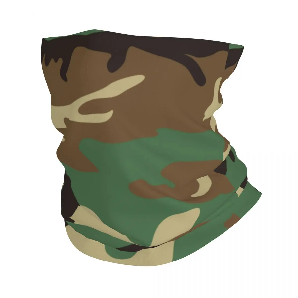 

U.S Military Woodland Camo Pattern Winter Headband Neck Warmer Hunting Tube Scarf Army Tactical Camouflage Face Bandana Gaiter