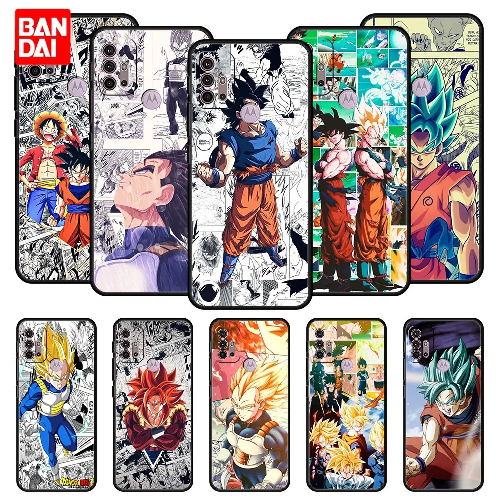 

Cover Case for Motorola G30 G31 G50 G60 G60S G8 G9 G200 Power Lite Plus Play 5G Capa Back Thin Luxury Shell Dragon Ball Goku Z