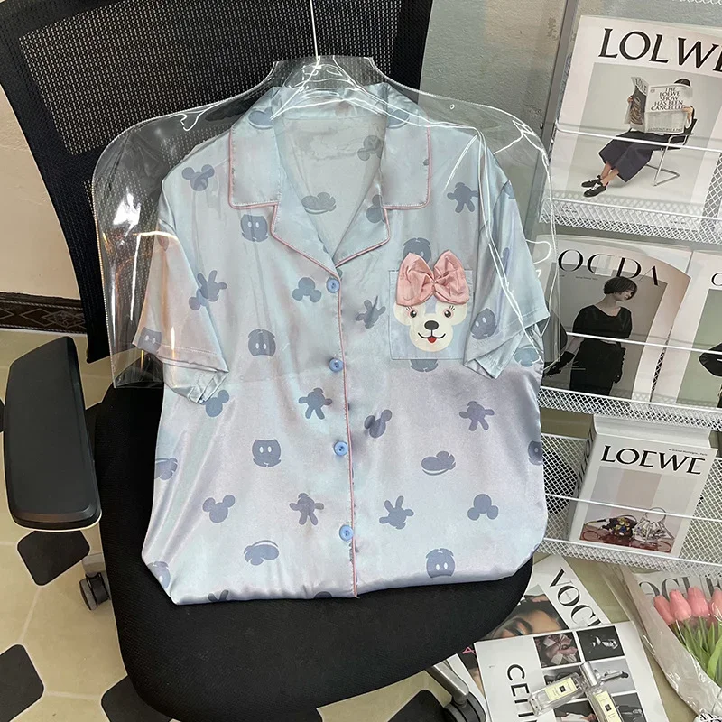 Кардиган с тонкими лацканами и рисунком Диснея Шилли Мэй женские пижамы новые