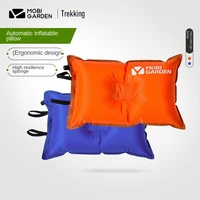 outdoor camping automatic inflatable pillow travel pillow leisure and comfortable portable pillow waist pillow nap pillow