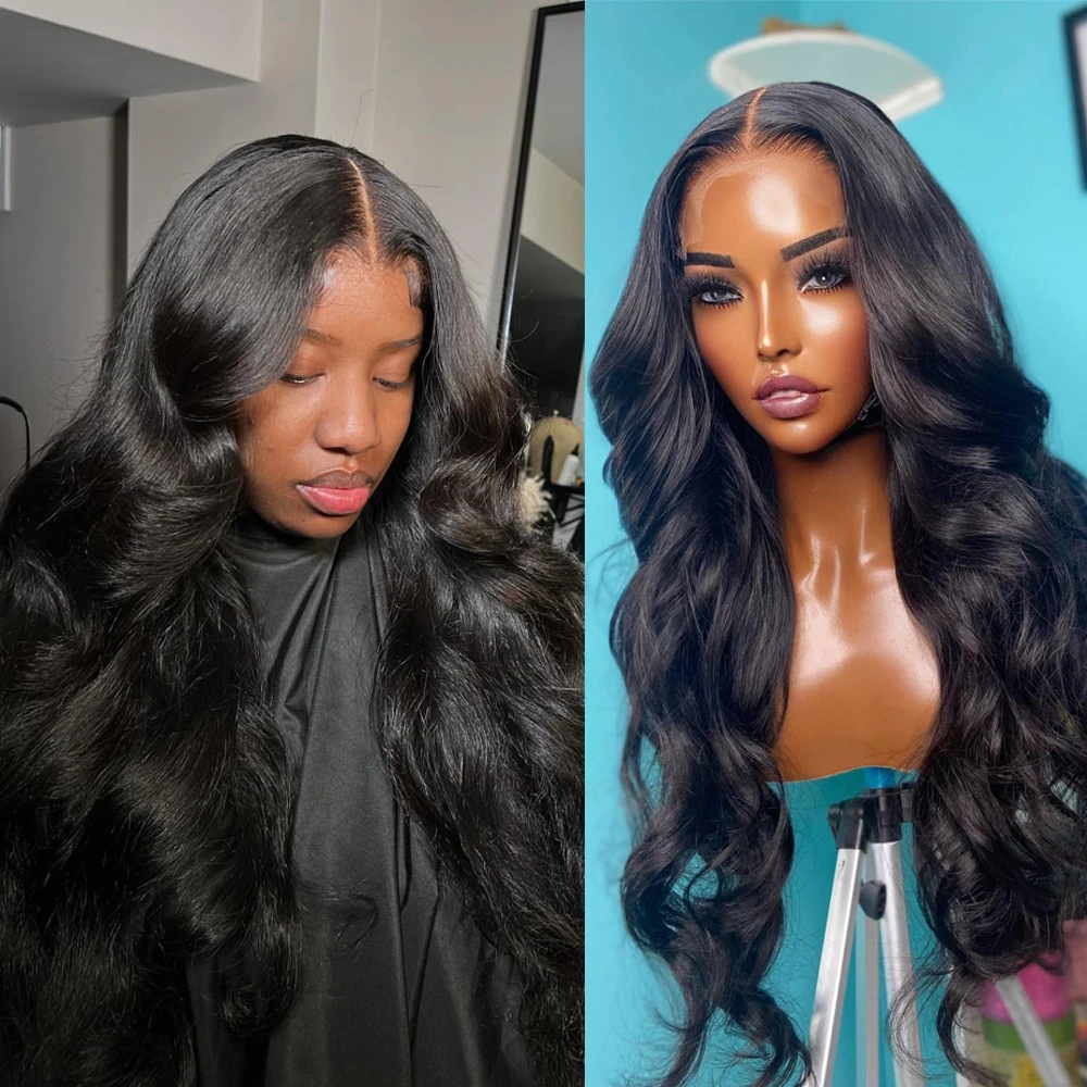 Body Wave Lace Front Wig Hd Lace Wig 13x6 Human Hair Pre Plucked 34 30 Inch 4x4 Closure Wigs For Women 13x4 Lace Frontal Wig