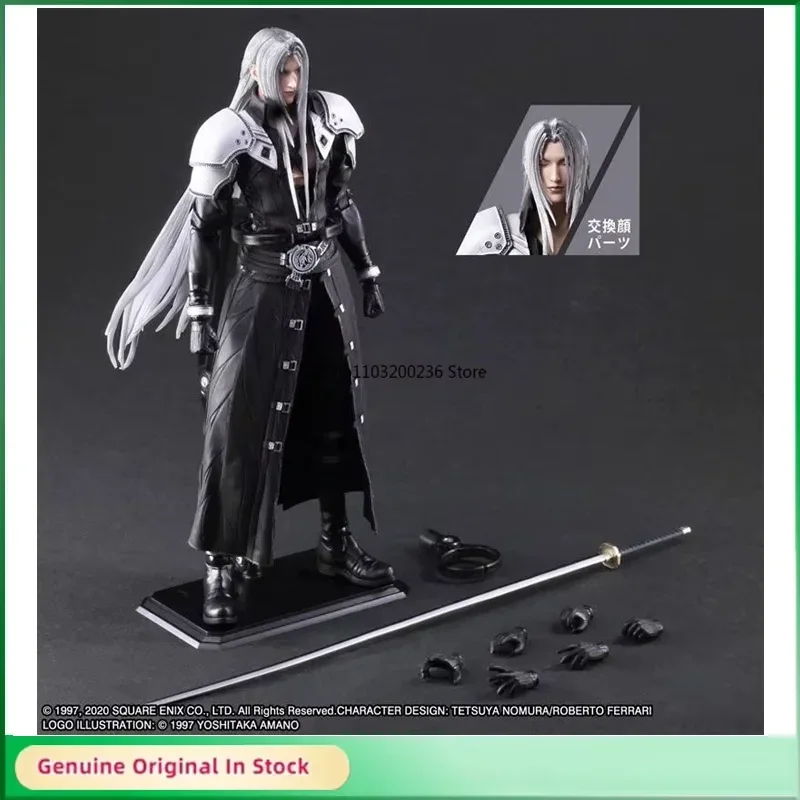 Оригинальная экшн-фигурка SQUARE ENIX PLAY ARTS Sephiroth Final Fantasy VII REMAKE сборная модель с