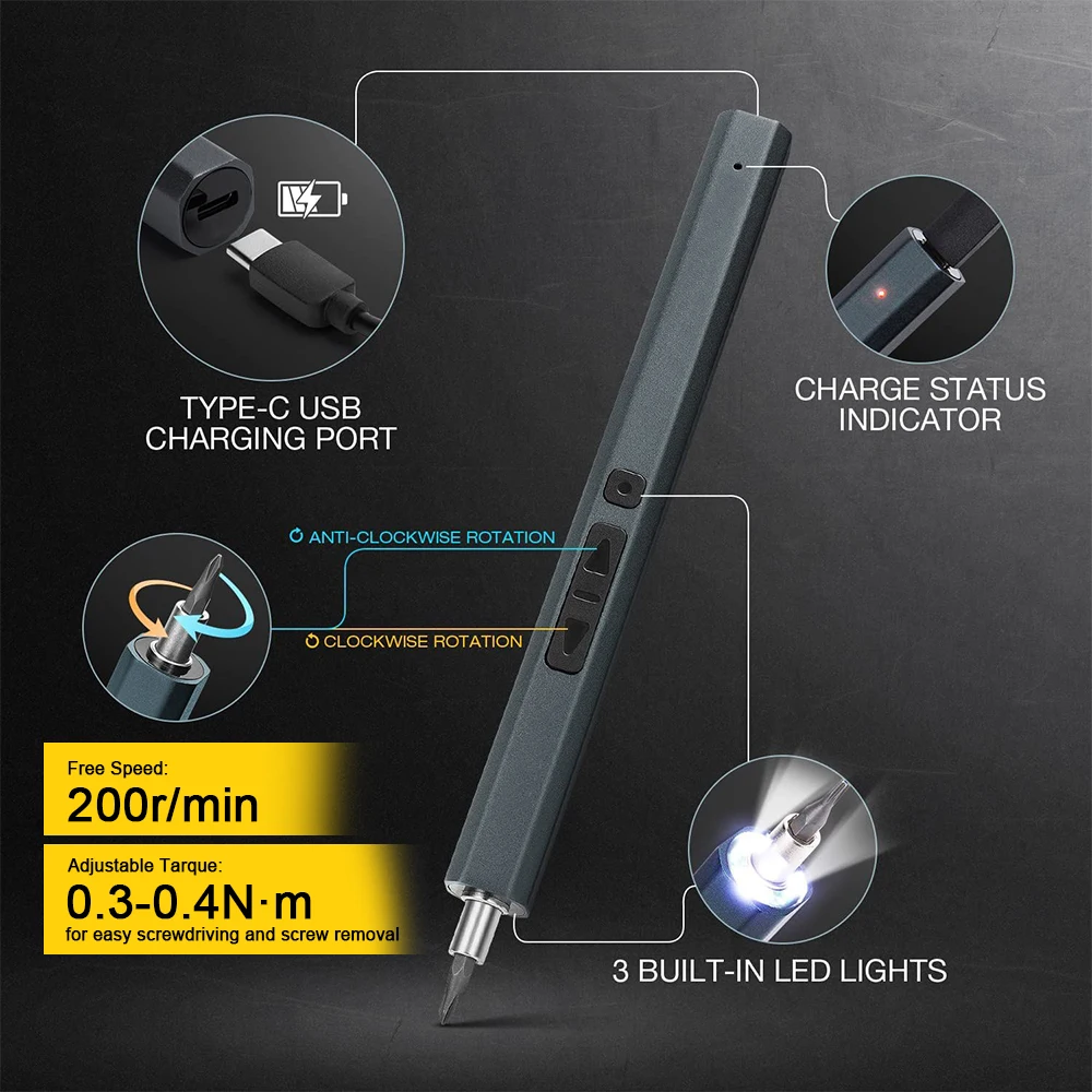 Электрическая отвертка 66 в 1 набор беспроводных отверток с 64 магнитными
