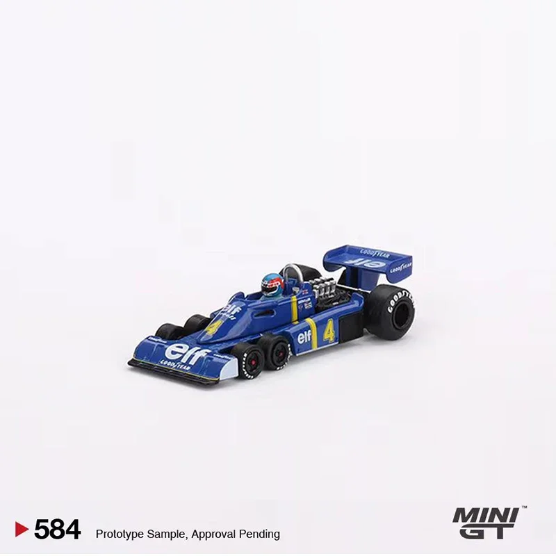 Модель автомобиля MINIGT 1:64 Tyrrell P34 # 3 Jody Scheckter 1976 шведский победитель GP &amp Патрик