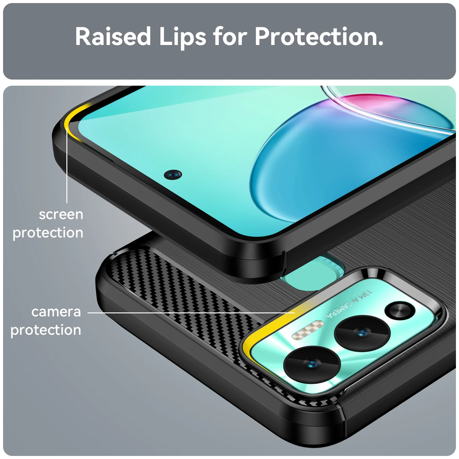 For Infinix Hot 12 Play Case Infinix Hot 12 Play NFC 12 Pro Cover Soft Silicone Rubber Bumper Back Cover For Infinix Hot 12 Play