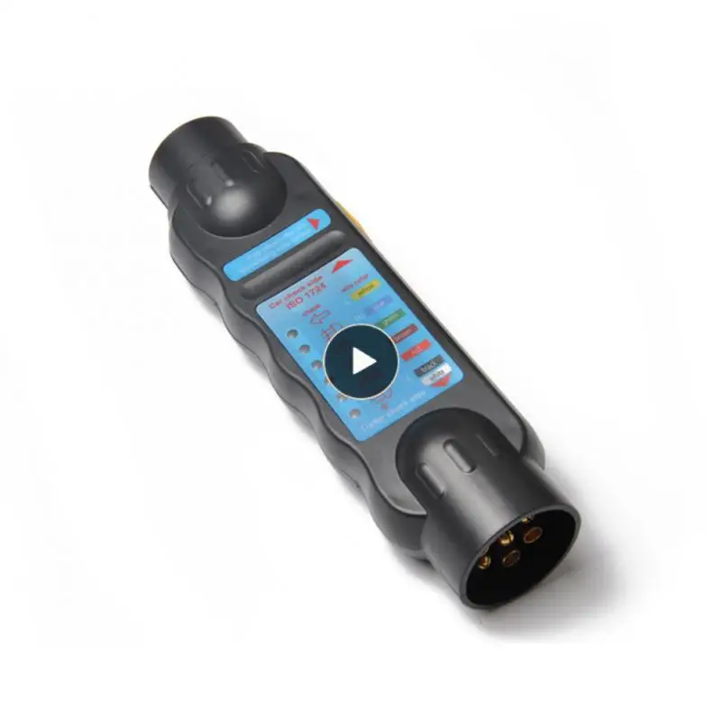 

7 Pin Car Trailer Plug Socket Tester Wiring Circuit LED Light Test Caravan Fuses Diagnostic Repair Tool Car Accessories Tools