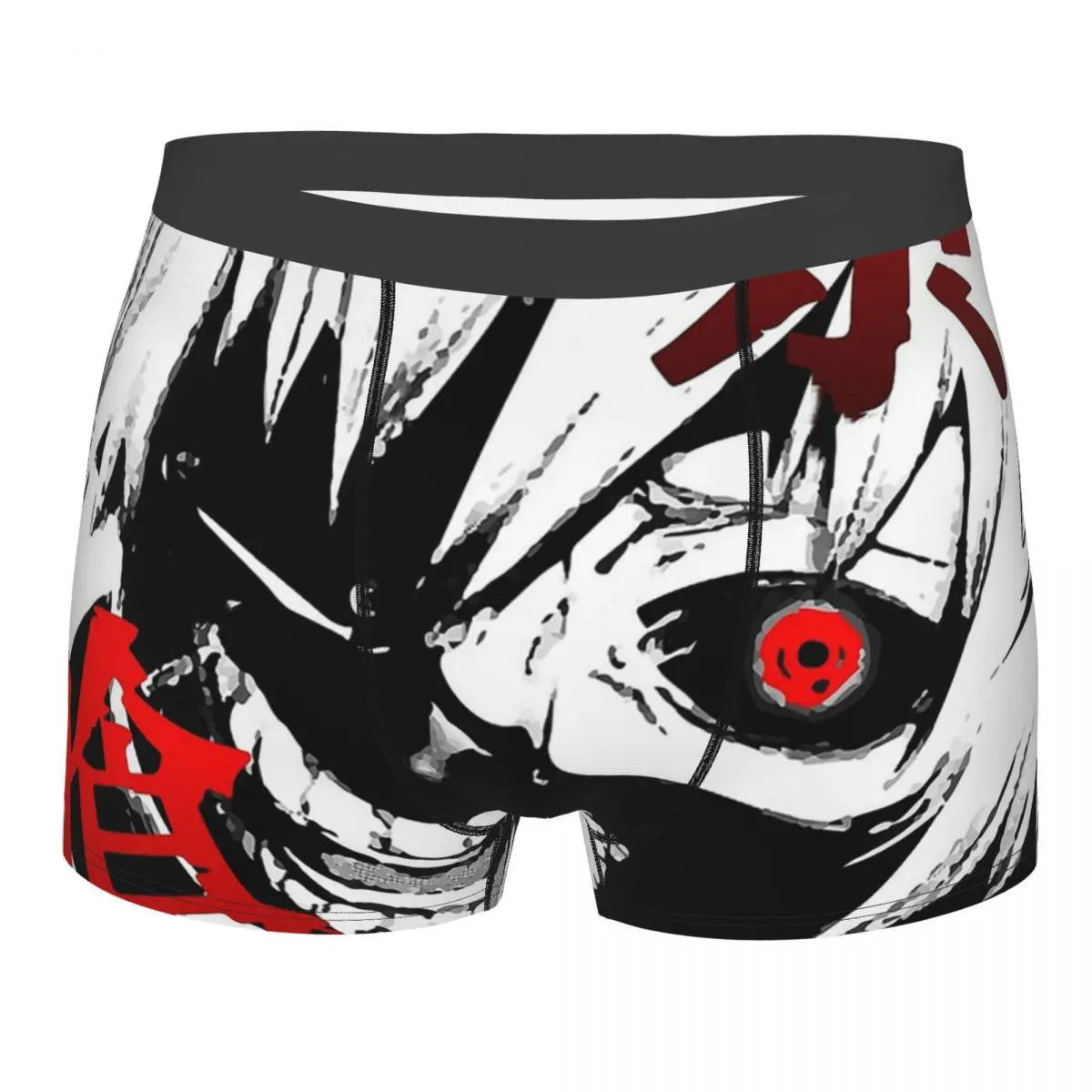 

Забавные боксеры, трусы, мужские трусы, Токийский Гуль, канеки Кен, нижнее белье, Полиэстеровые трусы для мужчин, мужское нижнее белье с прин...