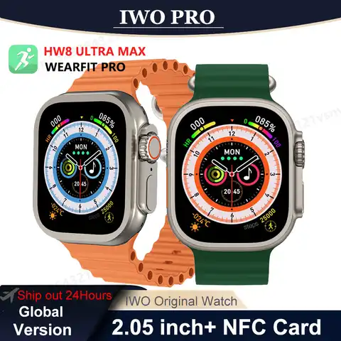 2022 HW8 Ультра Макс 49 мм Смарт-часы 8 ультра серии 8 с замком NFC температура тела мужские умные часы PK HW8 Ultra DT8 Ultra W68