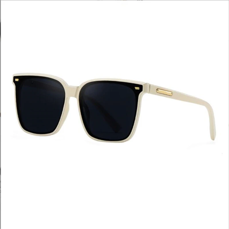 

KAPELUS Vintage white black fillet sunglasses man Unisex sunshade mirror luxury fashion glasses 2224