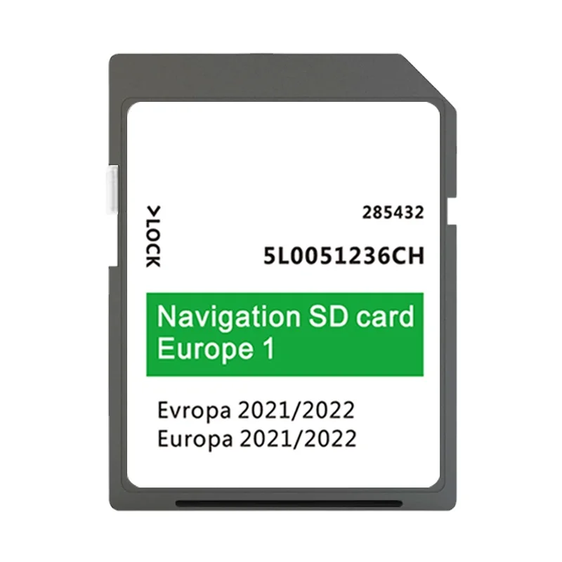 Cena Dla SKODA Amundsen 2 SAT NAV Karta SD 32GB Europa UK 2021/2022 5L0051236CH Mapy Nawigacyjne