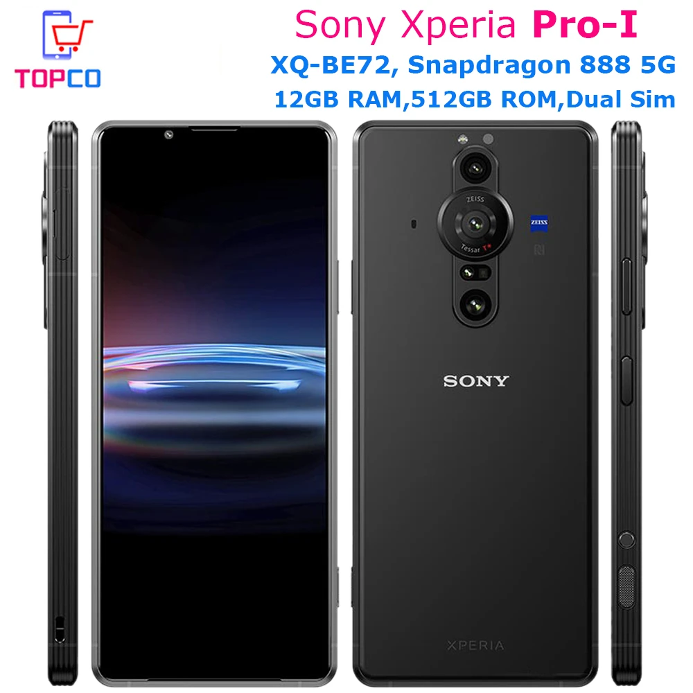 SONY Xperia Pro-I XQ-BE72 SIMフリー ケーブル箱付き SONY Xperia Pro-I XQ-BE72 SIMフリー ケーブル箱付き