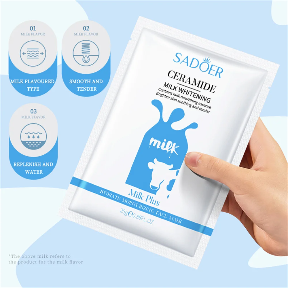 

Увлажняющее молочко Маска для лица питает кожу, подтягивает кожу увлажнение восстановление, смягчает, улучшает тонус кожи, увлажняет, делик...