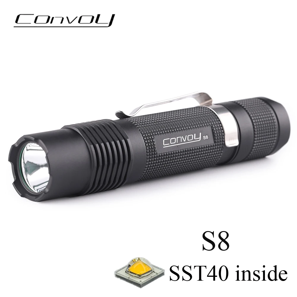 

Фонарик CONVOY S8 SST40
