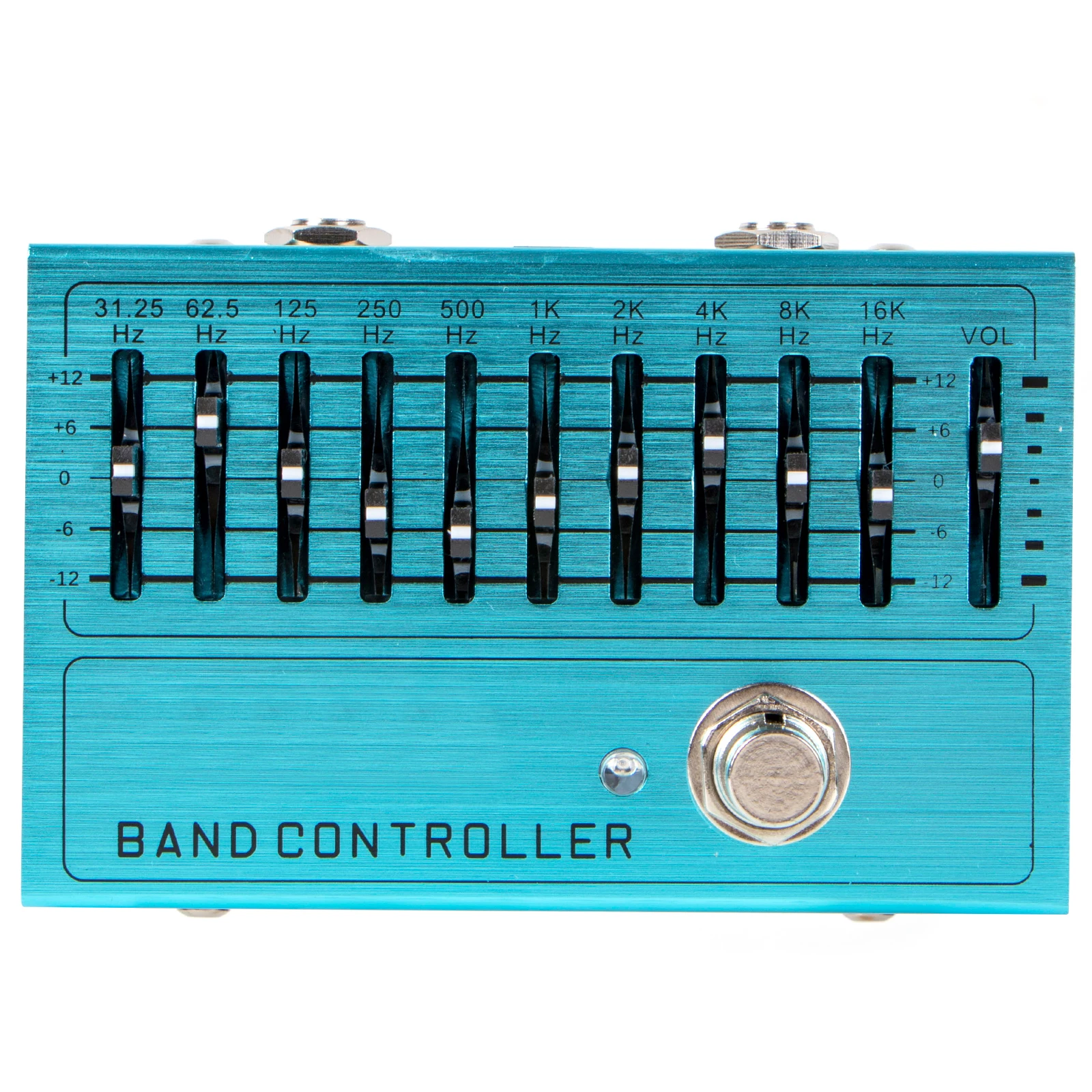 Педаль эквалайзера 10-полосного контроллера для гитары бас истинное байпас