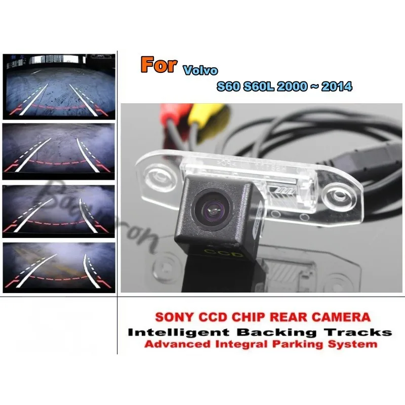 

Car Intelligent Parking Tracks Camera For Volvo S60 S60L 2000-2014 HD Back up Reverse Camera Rear View Camera Dynamic Tragectory