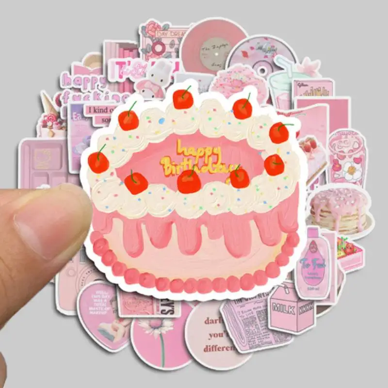 

Instagram Cute Cakes Art Beautiful Food Laptop Book Stickers Draw Birthday DIY Phone Case