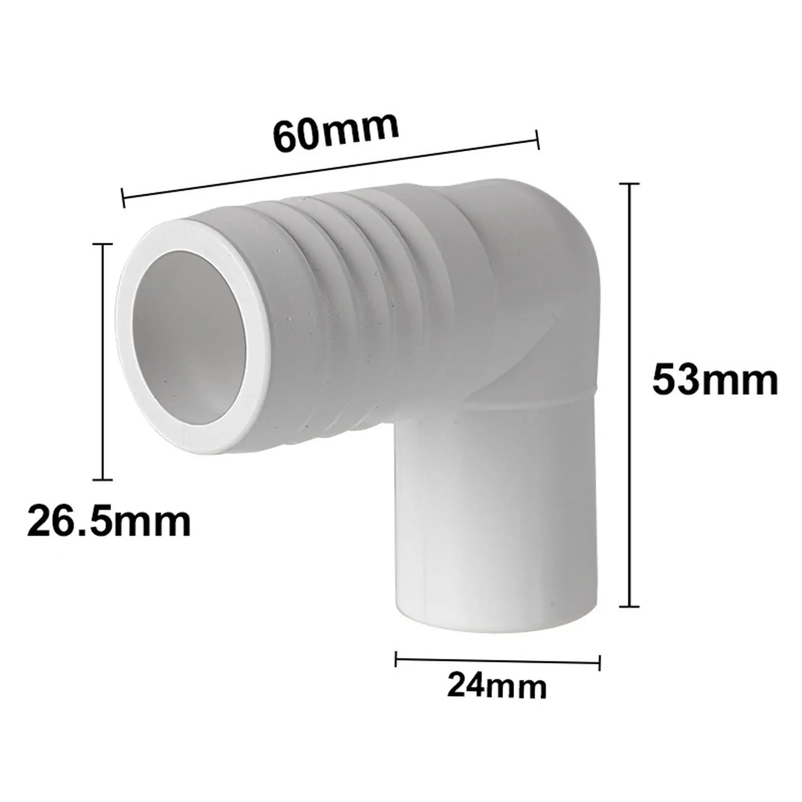 90 ° Сливной соединитель выпускной Вращающийся профессиональный нижний насос