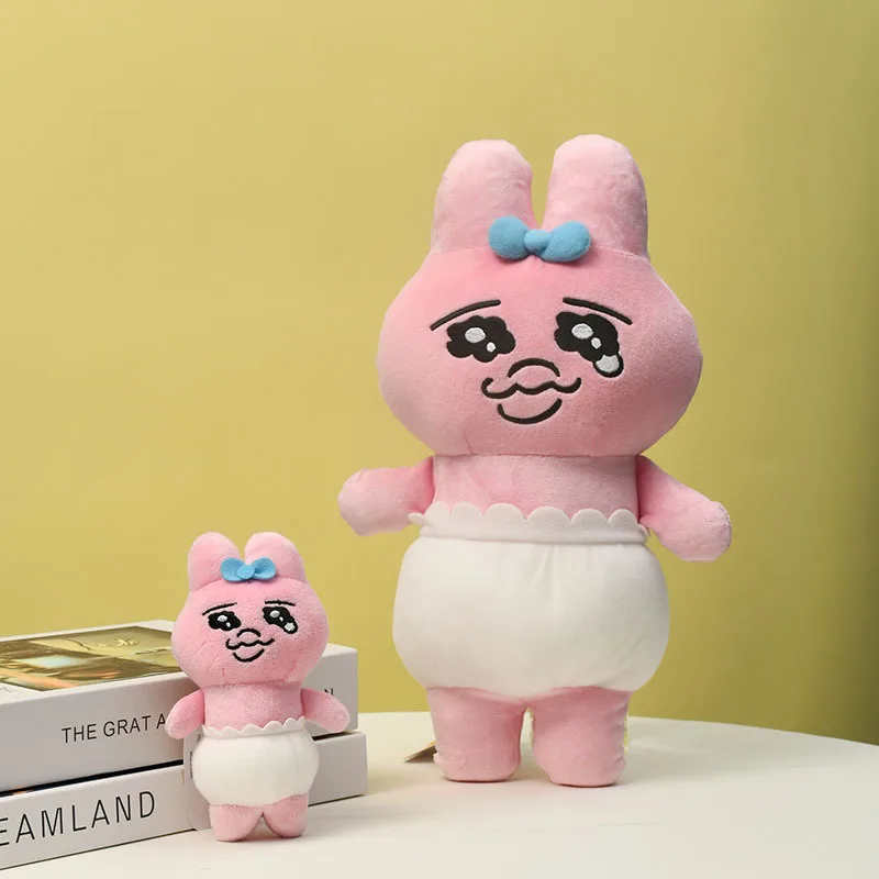 36cm Opanchu Usagi Plush Doll Pants Bunny Rabbit Pink Keychain Pendant Funny Bag Decoration Toy Gift