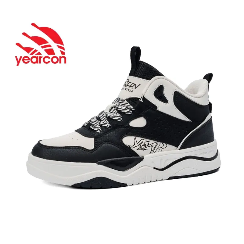 YEARCON Мужская обувь новинка 2024 высокие туфли мужские универсальные повседневные