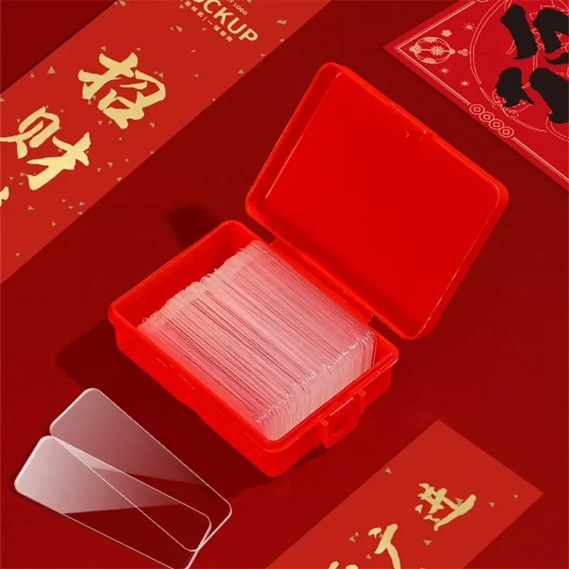 

supplies Double Sided PVC Tape Reusable Waterproof Wall Sticker Non-marking And Washable Self adhesive Transparent Tapes