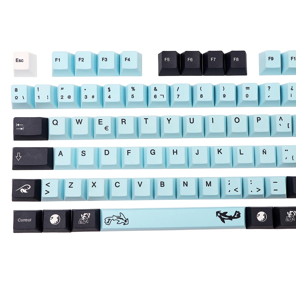 

Крышка для ключа Cherry Profile Dye Subb Key cap s для переключателей Mx dz60 gk61 64 68 75 87 96 108
