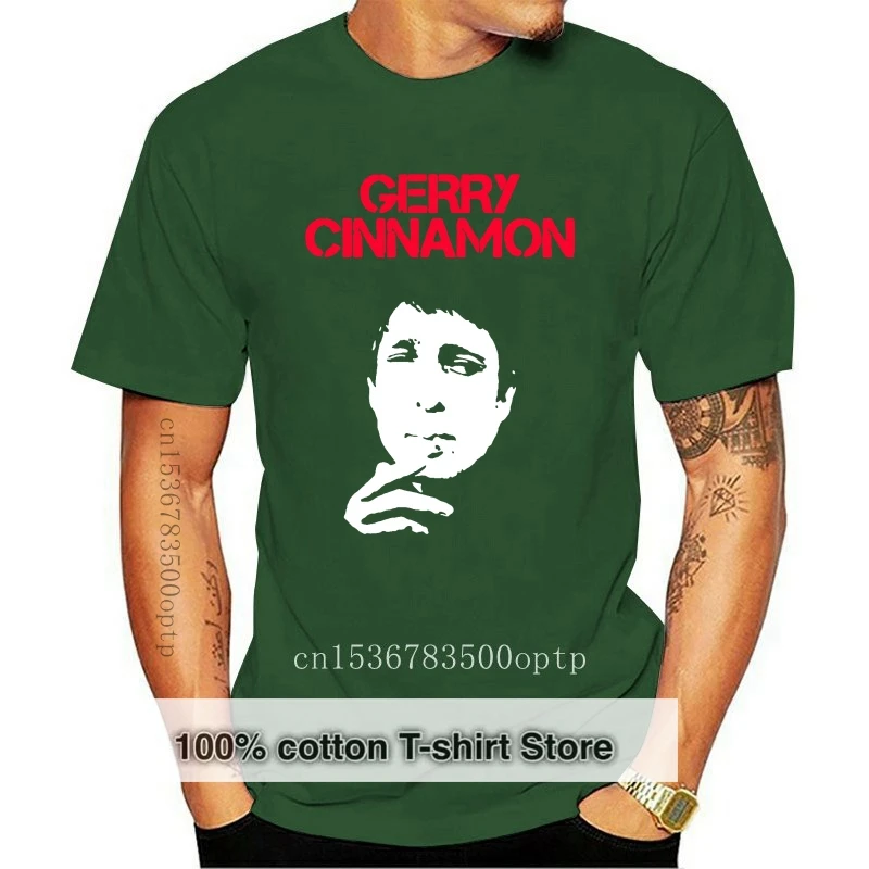 

Новая футболка Gerry с корицей, вдохновленная нерегулярной кинематографической шотландской певицы Canter, футболка высшего качества