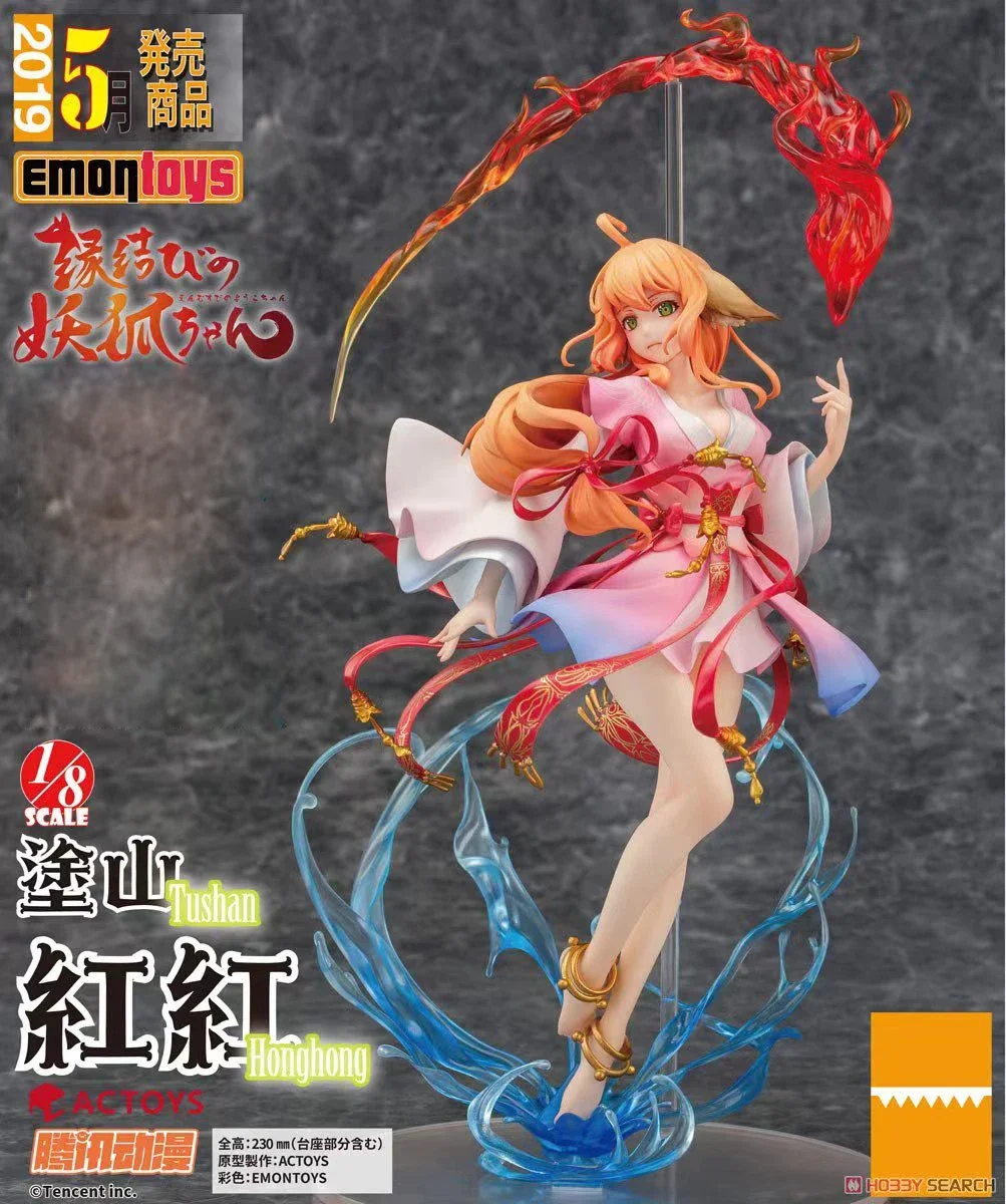 

100% Original：Fox Spirit Matchmaker Anime Figure 1/8 Tu Shanhong Action Figure Anime Statue Figure Collection Model