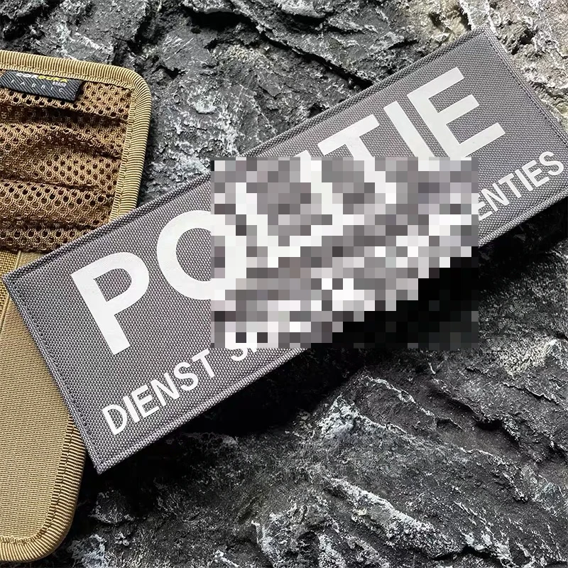 Голландские боевые DSI военные нашивки с вышивкой значок морали тактическая