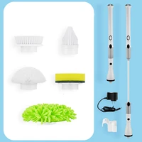 Multifunctional Electric Cleaning Brush Household Bathroom Floor Corner Gap Shower Room Glass Brush Useful Tool