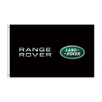 3x5 ft land rover logo flag polyester printed racing car banner for decor