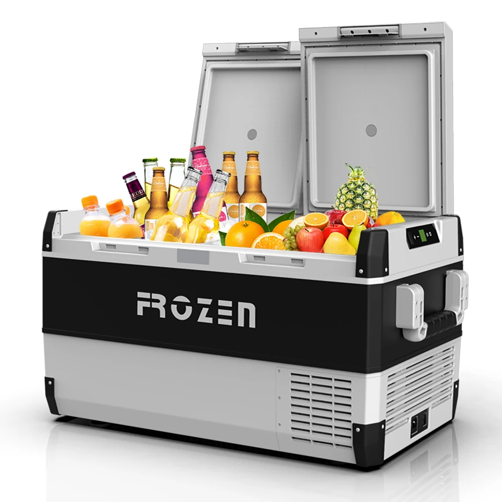 

car portable fridge freezer for camping 12 volt dc compressor freezer refrigerator big capacity car cooler