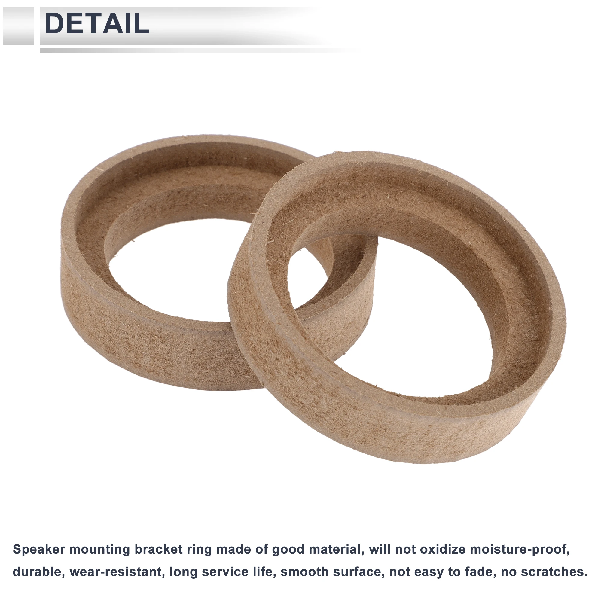 X Autohaux 2 шт. прокладочное кольцо для динамика твитер адаптер водонепроницаемый 1 97