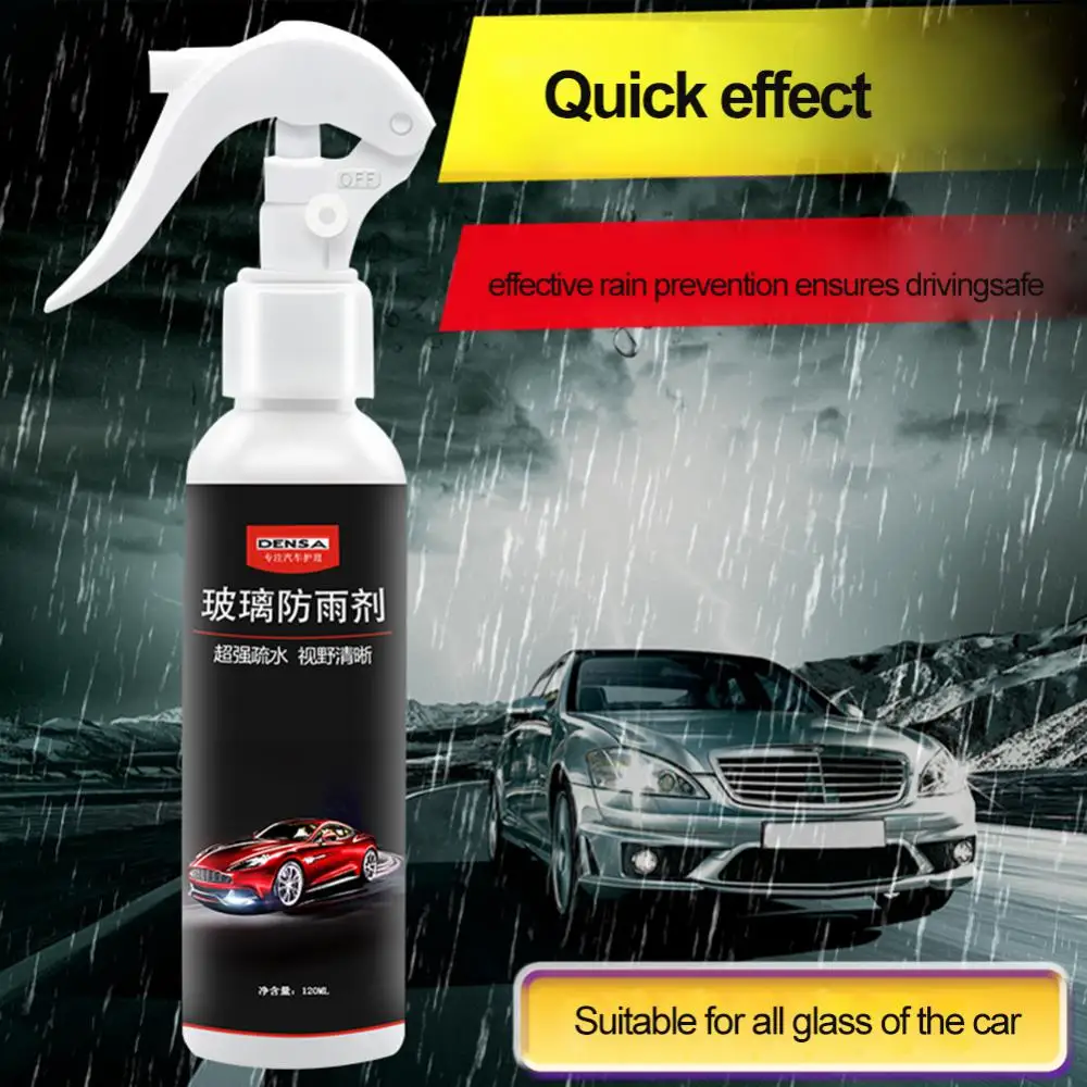 

Car Front Windshield Anti-Rain Agent Rear-View Mirror Repellent Agent With A Towel Pare-brise Agente Anti-Chuva